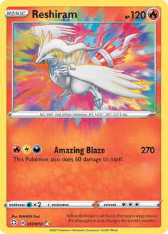 Reshiram Normal - Shining Fates