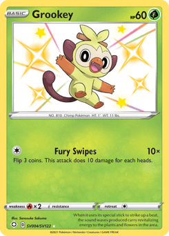 Grookey Normal - Shining Fates Shiny Vault