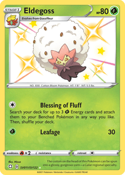 Eldegoss Normal - Shining Fates Shiny Vault