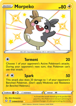 Morpeko Normal - Shining Fates Shiny Vault