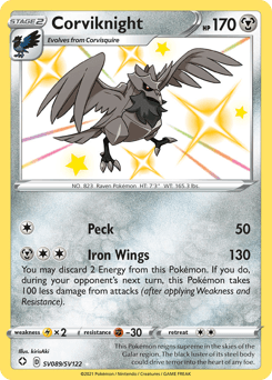 Corviknight Normal - Shining Fates Shiny Vault