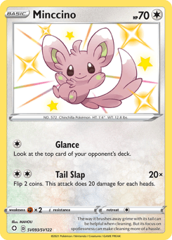 Minccino Normal - Shining Fates Shiny Vault