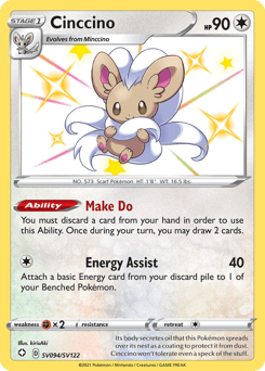 Cinccino Normal - Shining Fates Shiny Vault