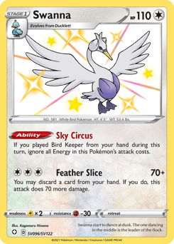 Swanna Normal - Shining Fates Shiny Vault