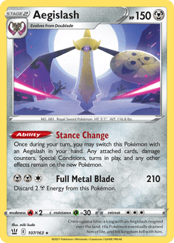 Aegislash Holo - Battle Styles