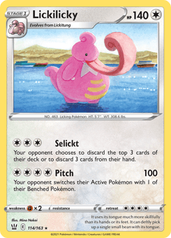 Lickilicky Normal - Battle Styles