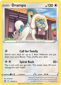 Drampa Normal - Battle Styles