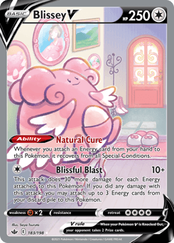 Blissey V Normal - Chilling Reign