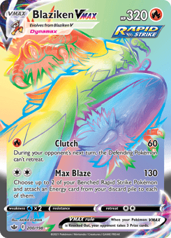 Blaziken VMAX Normal - Chilling Reign