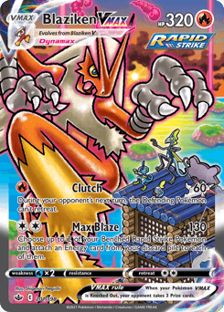 Blaziken VMAX Normal - Chilling Reign