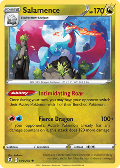 Salamence Holo - Evolving Skies