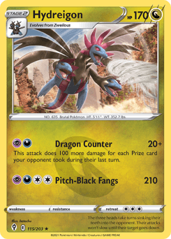 Hydreigon Holo - Evolving Skies