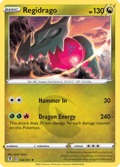 Regidrago Holo - Evolving Skies