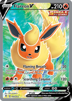 Flareon V Normal - Evolving Skies