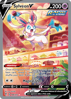 Sylveon V Normal - Evolving Skies