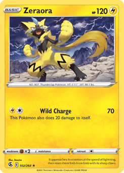 Zeraora Normal - Fusion Strike