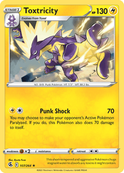 Toxtricity Holo - Fusion Strike