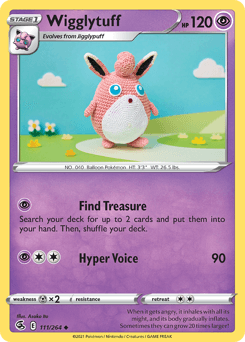 Wigglytuff Normal - Fusion Strike
