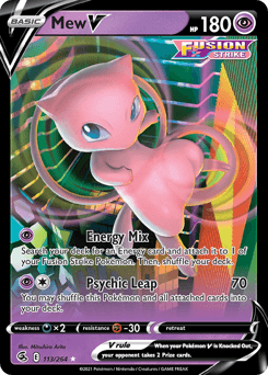 Mew V Normal - Fusion Strike