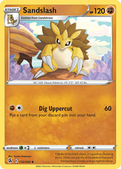 Sandslash Normal - Fusion Strike