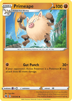 Primeape Normal - Fusion Strike