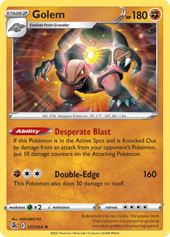 Golem Normal - Fusion Strike