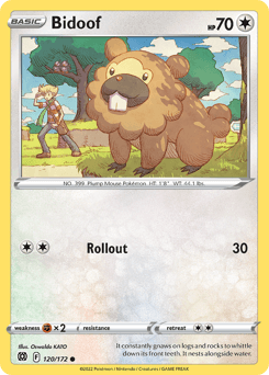 Bidoof Normal - Brilliant Stars