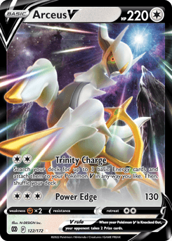 Arceus V Normal - Brilliant Stars