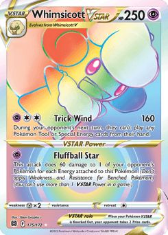 Whimsicott VSTAR Normal - Brilliant Stars