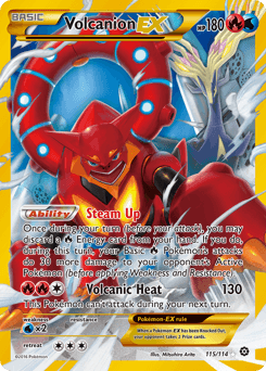 Volcanion-EX Normal - Steam Siege