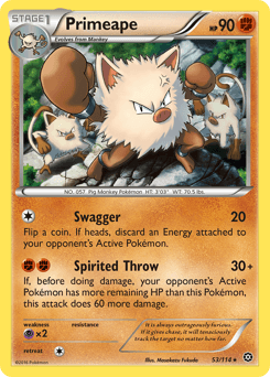Primeape Normal - Steam Siege