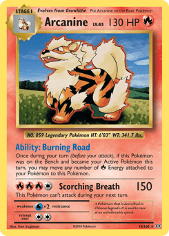 Arcanine Normal - Evolutions