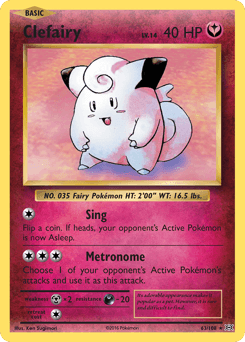Clefairy Holo - Evolutions