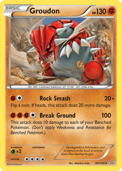 Groudon Normal - Primal Clash