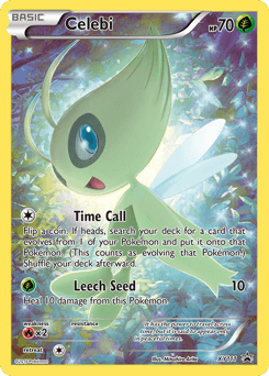Celebi Normal - XY Black Star Promos