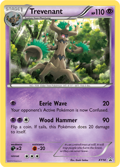 Trevenant Normal - XY Black Star Promos