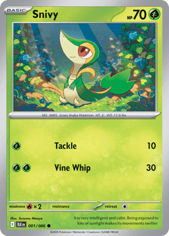 Snivy Normal - Black Bolt