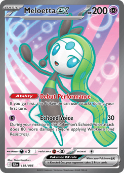Meloetta ex Normal - Black Bolt