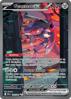 Genesect ex Normal - Black Bolt