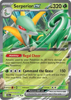 Serperior ex Normal - Black Bolt