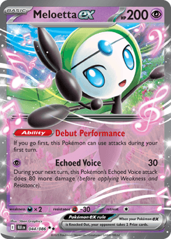 Meloetta ex Normal - Black Bolt