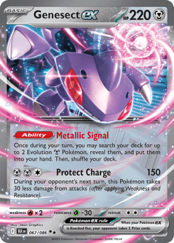 Genesect ex Normal - Black Bolt