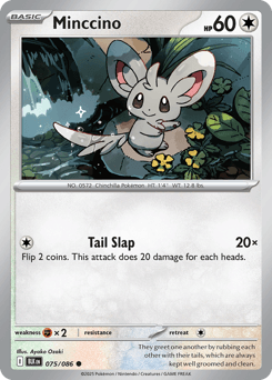 Minccino Normal - Black Bolt