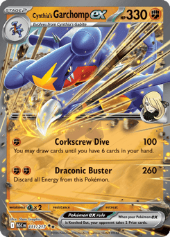 Cynthia's Garchomp ex Normal - Ascended Heroes