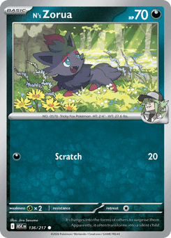 N's Zorua Normal - Ascended Heroes