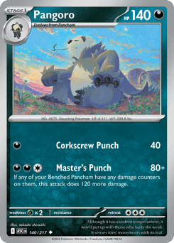 Pangoro Normal - Ascended Heroes