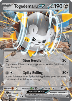 Togedemaru ex Normal - Ascended Heroes