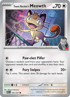 Team Rocket's Meowth Normal - Ascended Heroes