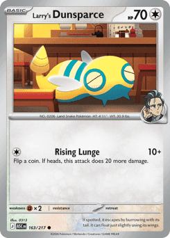Larry's Dunsparce Normal - Ascended Heroes