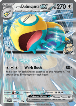 Larry's Dudunsparce ex Normal - Ascended Heroes
